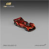 1/64 CM Model CM64-SOLUSGT-07 McLaren Solus GT Metallic Orange