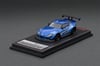1/64 Pandem Toyota Supra A90 Blue Metallic Diecast Scale Model Car
