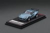 1/64 Pandem Toyota Supra A90 Matte Blue Gray Metallic Diecast Scale Model Car