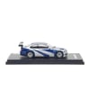 Almost Real ARBox 1/64 BMW E46 M3 GTR Sliver with Blue Strips Need for Speed Livery Diecast Model