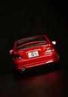 BLISS 1:64 Mitsubishi Galant VR-4 Metallic Red