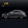 CM Model 1:64 Audi RS6 Avant - Grey