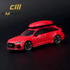 CM Model 1:64 Audi RS6 Avant - Red