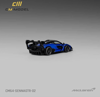 CM Model 1:64 McLaren Senna GTR Metallic Blue CM64-SennaGTR-02
