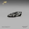 CM Model 1:64 McLaren Senna GTR Metallic Silver Gray