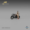 CM Model 1:64 MV Agusta F3rosso Metallic gray