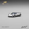 Cm Model 1::64 Pagani Zonda F Pearl White