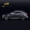 CM Model Audi RS6 Avant Volcanic Silver