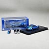 CM Model Porsche 964 Widebody Chrome Blue