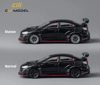 CM Model Subaru VAB WRX Sti S4 Wide Body Kit Black Flat S03