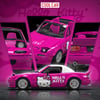 Cool Car 1:64 Mazda MX5 Hello Kitty Livery -Dark Pink