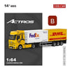 Cool Car 1:64 Mercedes Actros Cargo Container Truck -B 