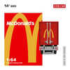 Cool Car 1:64 Mercedes Benz Actros Contrainer Truck McDonald's livery