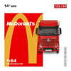 Cool Car 1:64 Mercedes Benz Actros Contrainer Truck McDonald's livery