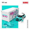 Cool Car 1:64 Mini Cooper Hatsune Miku livery (Container Version)