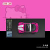Cool Car 1:64 Volkswagen Beetle- Hello Kitty (Dark Pink)
