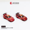 DEcode 1:64 Porsche RWB 993/964 McDonald's Livery -Red