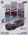 Demon King Auto 1/64 Nissan Skyline GT-R R34 DKA-084 Chameleon (GTSHOW 2026 EXCLUSIVE)