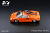 Finclassically 1:64 Lamborghini Countach LP5000 Sled Edition - Orange