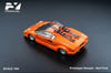 Finclassically 1:64 Lamborghini Countach LP5000 Sled Edition - Orange