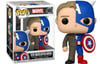 Funko Pop Marvel Split - Steve Rogers/captain America No:1431 Bobble-Head