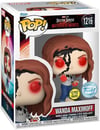 Funko POP! MARVEL// Wanda Maximoff (Glows In The Dark) Special Edition No: 1216