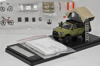 GCD 1:64 Toyota 4 Runner - Green (LHD) with 13 Accessories