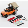 GCD 1:64 Toyota 4 Runner -Orange (LHD) (with 18 Accessories)