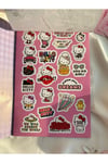 Hello Kitty And Friends Lisanslı Sticker Albüm Defteri -Sanrio