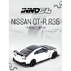 Inno64 1/64 NISSAN GT-R R35 NISMO White Diecast Scale Model Car