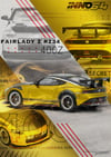Inno64 1:64 TOP SECRET FAIRLADY Z (RZ34) Gold