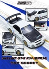 Inno64 TOP SECRET R34 GT-R White IN64-R34TS-WHI