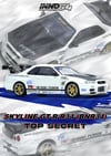 Inno64 TOP SECRET R34 GT-R White IN64-R34TS-WHI