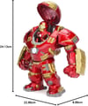Jada Toys MARVEL Hulkbuster ve Iron Man Metal Figür