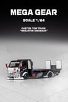 Mega Gear 1/64 MG Trailer Bone Dragon Metallic Black