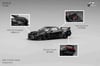 Microturbo 1:64 Custom NSX Wide Body - Gloss Black MT6412C1