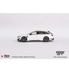 Mini GT 1/64 Audi ABT RS6-R Glacier White Metallic //701