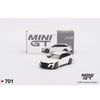 Mini GT 1/64 Audi ABT RS6-R Glacier White Metallic //701