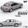 Mini GT 1/64 BMW 750IL Aspen Silver Metallic MGT00792