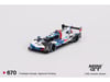 Mini Gt 1/64 BMW M Hybrid V8 GTP #24 BMW M Team RLL 2023 IMSA Daytona 24 Hrs