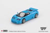 Mini GT 1/64 Bugatti EB110 Super Sport Blu Bugatti 
