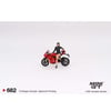 Mini GT 1/64 Ducati Panigale V4 S w/ Ducati Girl MGT00682
