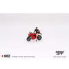 Mini GT 1/64 Ducati Panigale V4 S w/ Ducati Girl MGT00682