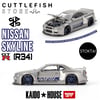 Mini GT 1/64 KaidoHouse Nissan Skyline GT-R (R34) Kaido Works SHINJUKU V1 KHMG143