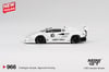 Mini GT 1/64 Lamborghini Countach LB-WORKS White 2024 Tokyo Auto Salon - Blister Paket MGT00966-BL