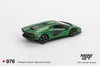 Mini GT 1/64 Lamborghini Countach LPI 800-4 Verde Medio MGT00976