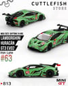 Mini GT 1/64 Lamborghini Huracán GT3 EVO2 Iron Lynx IMSA 2023 Daytona 24 Hrs MGT00813