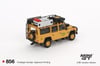 Mini GT 1/64 Land Rover Defender 110 1989 Camel Trophy Amazon Team Turkey Turkey Exclusive MGT00856 Blister Pack