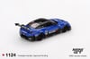 Mini GT 1/64 LB-Silhouette WORKS GT NISSAN 35GT-RR Ver.2 Blue -BLISTER PAKET- 1124