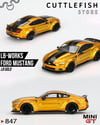 Mini GT 1/64 LB-WORKS FORD MUSTANG LB Gold MGT00847